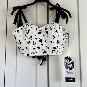 Eggie x Disney corset top